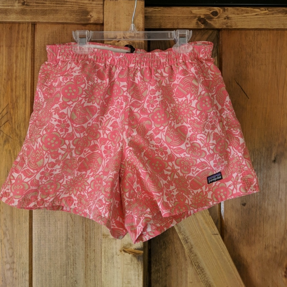 Patagonia Womens Nylon Drawstring Shorts Med